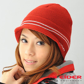 法國原裝【EiDER】女款 冬季休閒款保暖透氣帽