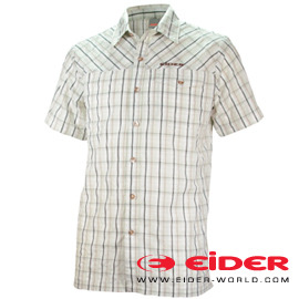 法國【EiDER】男款 舒適．休閒短袖排汗襯衫