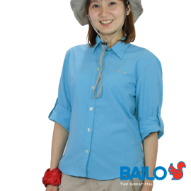 義大利【Bailo】 女款多功能排汗透氣長袖襯衫