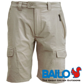 義大利【Bailo】 男排汗抗水彈性 多口袋專業短褲