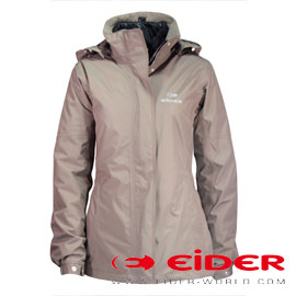 【法國 EiDER】女款eco2sy Loft 科技棉機能防水兩件式外套 /EIT2105