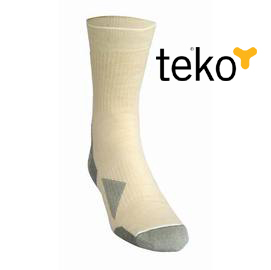 美國原裝【TEKO】 男環保棉中統襪